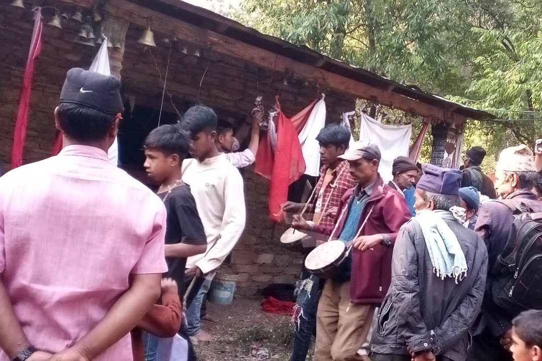 भूमिराज मन्दिरमा १२ वर्ष पछि जात्रा 